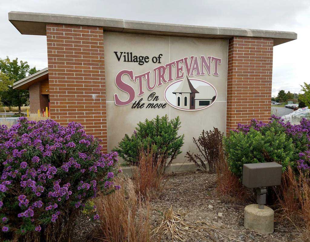 The Village of Sturtevant Community Sign